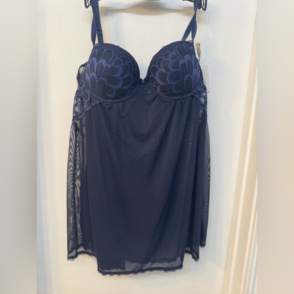 Women's Carrie Amber Babydoll With Push-up